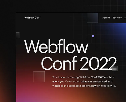 Webflow Conference 2022