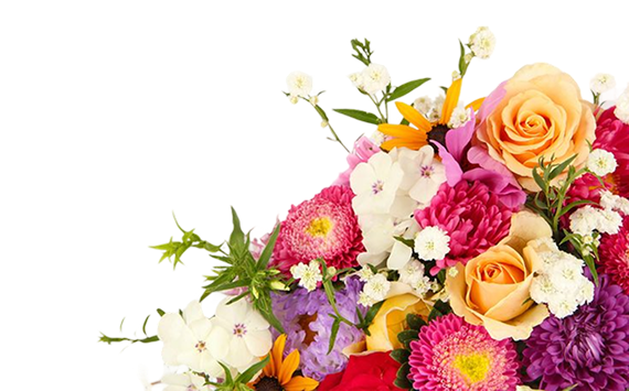 Flower Bouquet for Banner